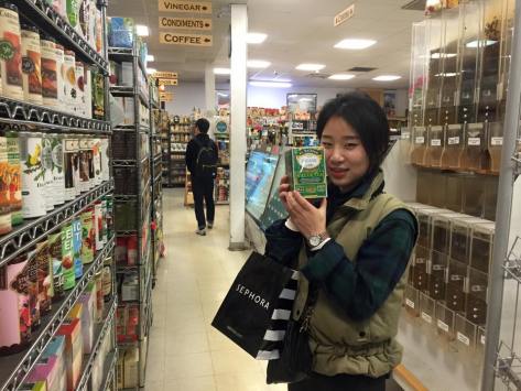 That afternoon students took a trip to World Harvest International Foods store to find yummy treats. 